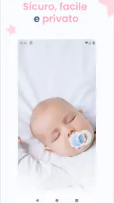 Baby monitor Saby 3G video screenshot