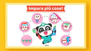 Baby Panda: l'igiene orale screenshot