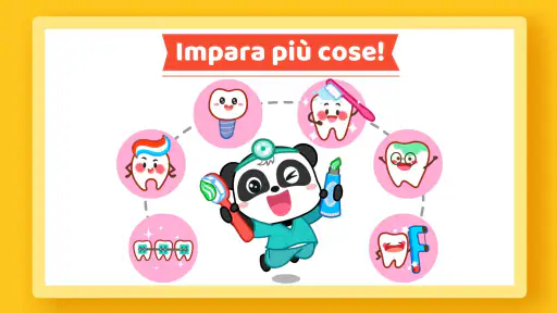 Baby Panda: l'igiene orale 5