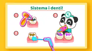 Baby Panda: l'igiene orale screenshot