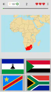 Bandiere degli stati del mondo screenshot
