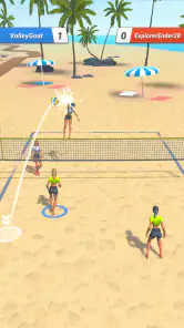 Beach Volley Clash screenshot