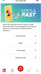 Bennet spesa online screenshot