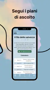 Bibbia audio in italiano screenshot