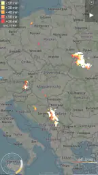 Blitzortung Lightning Monitor 1