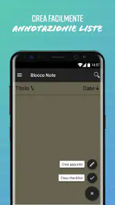Blocco note – Appunti e liste screenshot