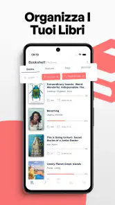 Bookshelf-Biblioteca virtuale screenshot