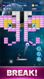 Brick Breaker : Space Outlaw 3