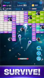 Brick Breaker : Space Outlaw 7
