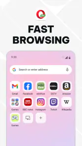 Browser Opera Mini screenshot