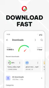 Browser Opera Mini screenshot