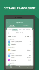 Budget e finanze - spese screenshot