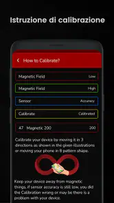 bussola digitale app screenshot