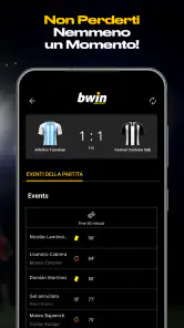 Bwin - Risultati Live screenshot