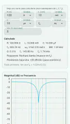 Calcolatore Filtri Elettronici 3
