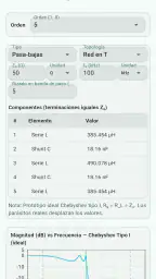 Calcolatore Filtri Elettronici 7