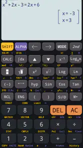 Calcolatrice scientifica 991 screenshot