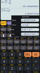 Calcolatrice scientifica 991 screenshot