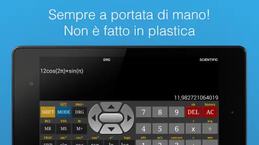 Calcolatrice Scientifica Pro 7
