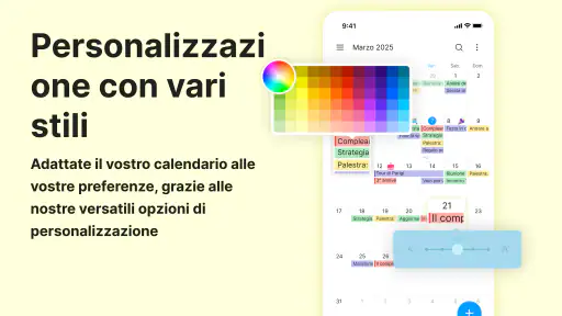 Calendario, Agenda Giornaliera 3