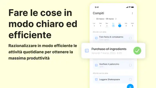 Calendario, Agenda Giornaliera 4