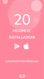 Calendario Ciclo Mestruale 1