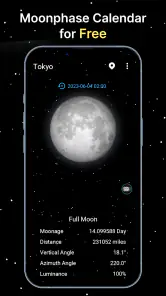Calendario delle fasi lunari screenshot