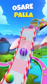 Candy Ball Run - Rolling Games screenshot
