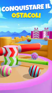 Candy Ball Run - Rolling Games screenshot
