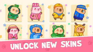 Capybara Rush: Draw To Home screenshot