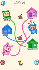 Capybara Rush: Draw To Home screenshot