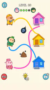 Capybara Rush: Draw To Home screenshot