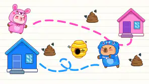Capybara Rush: Draw To Home screenshot