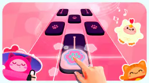 Cat Cute Tiles: Giochi Musica screenshot