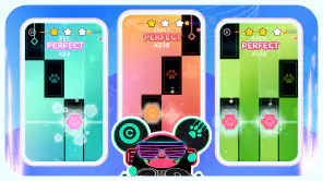 Cat Cute Tiles: Giochi Musica screenshot