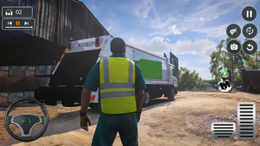City Garbage Trash Truck Game 2