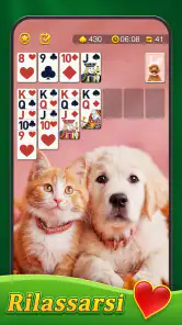 Classico solitario di carte screenshot