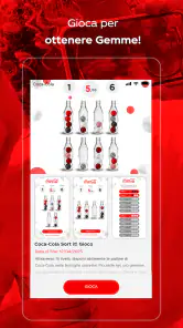 Coca-Cola: Gioca e vinci premi screenshot