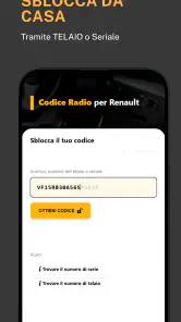 Codice Radio: Renault screenshot