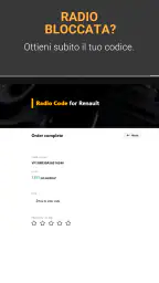 Codice Radio: Renault 5