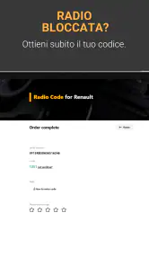 Codice Radio: Renault screenshot