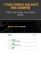 Codice Radio: Renault 8