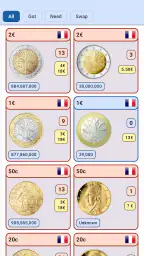 Collezione di monete in euro 4