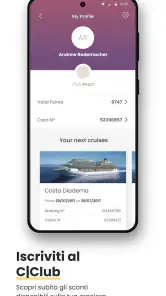 Costa Crociere screenshot