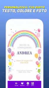 Crea biglietti d'invito screenshot