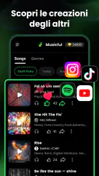 Crea canzoni con IA - Musicful 2