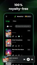 Crea canzoni con IA - Musicful 5