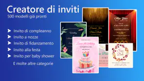 Crea Inviti Compleanno, festa screenshot