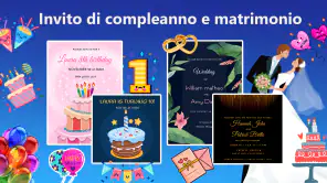 Crea Inviti Compleanno, festa screenshot