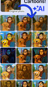 Editor Foto Cartoon ・Toon AI screenshot
